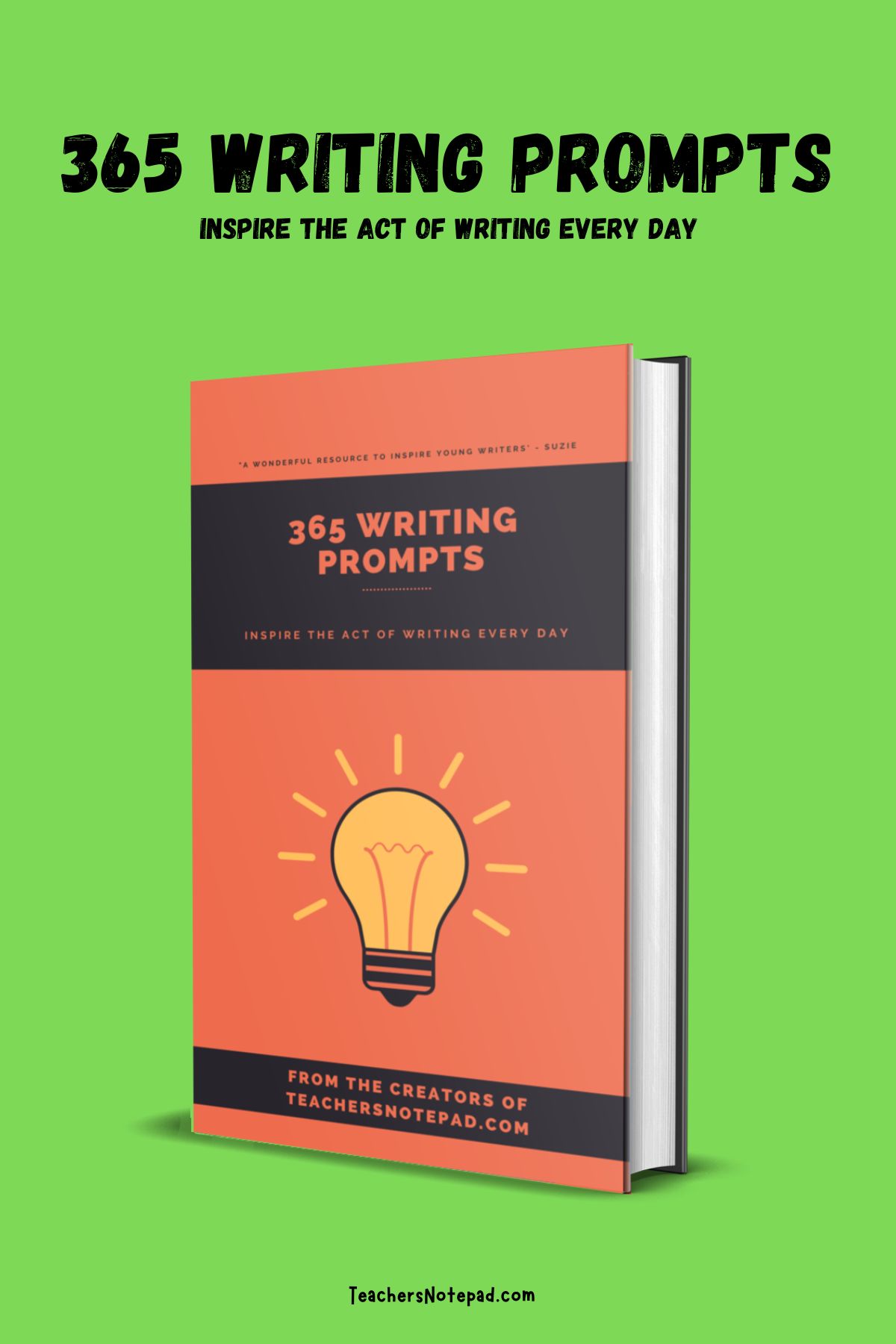 365 Writing Prompts to help inspire you to write every day [FREE 