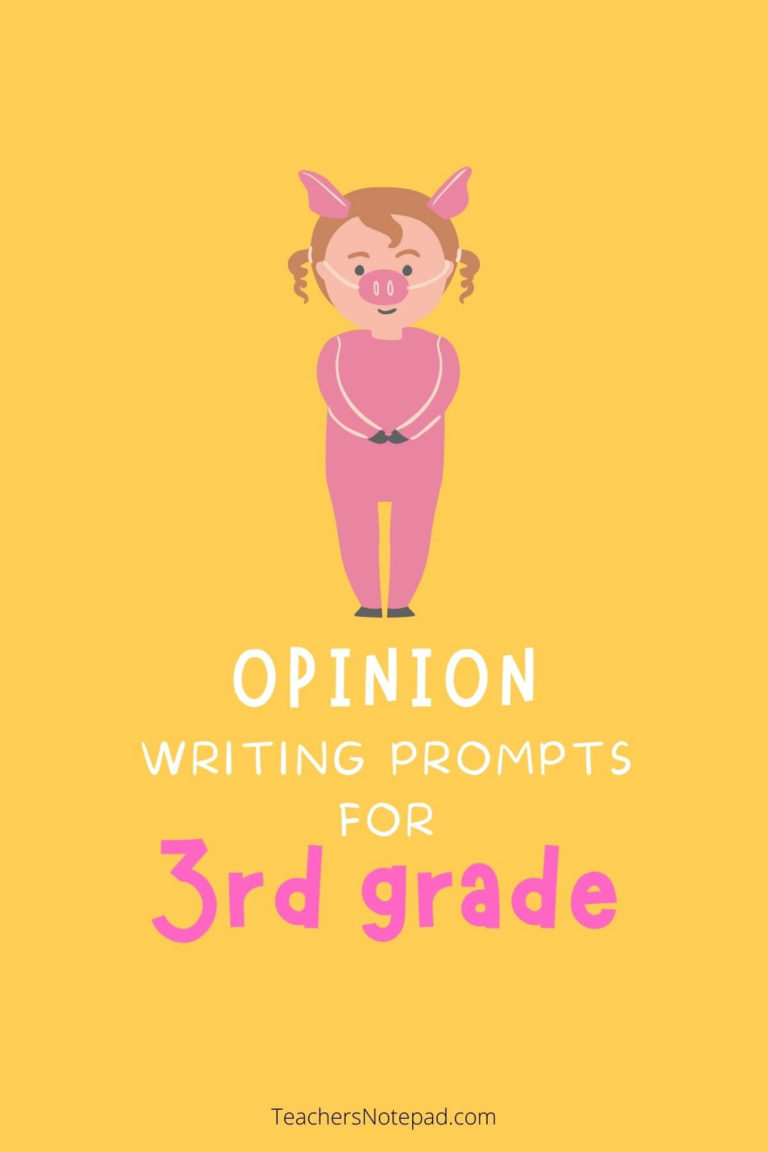 33 Opinion Writing Prompts for 3rd Grade – Teacher's Notepad