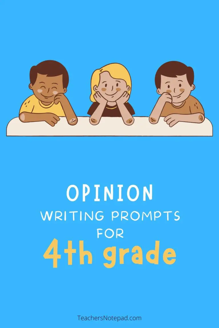 First Day Of School Writing Prompts For 4th Grade