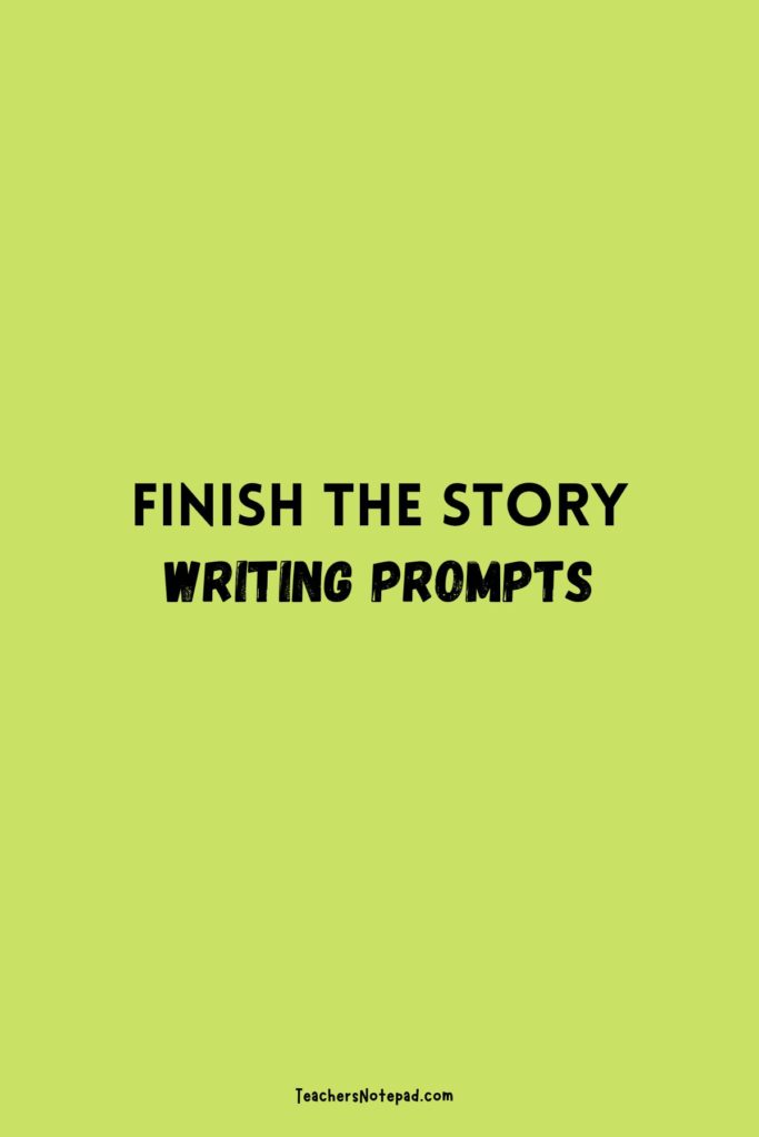 finish the story assignment